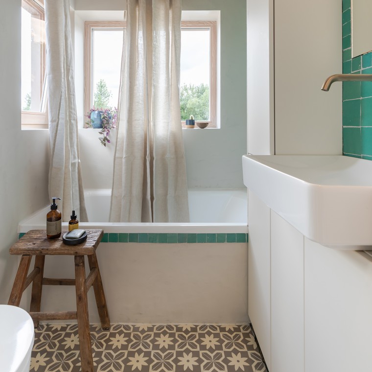 "Mikro Hammam" til Marjolein Jonker på 4 m² (© Chiela van Meerwijk)