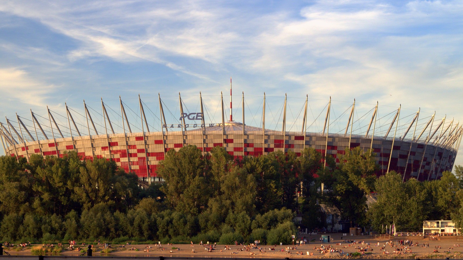 National Stadium Warszawa, Polen (© Pixabay) National Stadium Warszawa, Polen (© Pixabay)