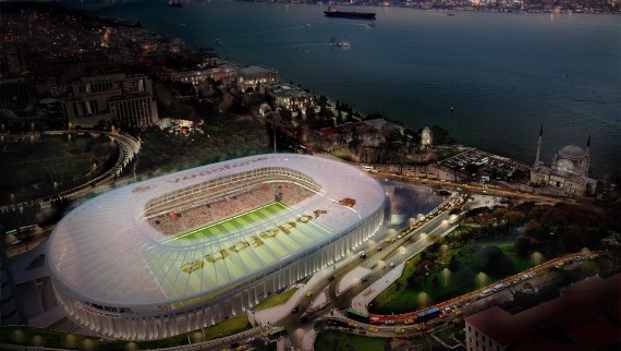 Vodafone Arena, Istanbul, Tyrkia (© DB Architecture & Consulting) Vodafone Arena, Istanbul, Tyrkia (© DB Architecture & Consulting)