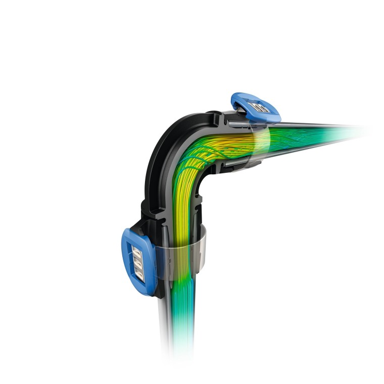 Tilførselssystem optimert for trykktap Tilførselssystem optimert for trykktap