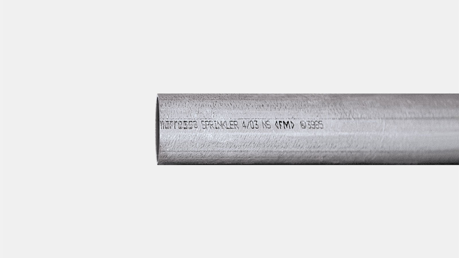 Geberit Mapress El-Forsinket Stål systemrør, sinkbelagt utvendig og innvendig