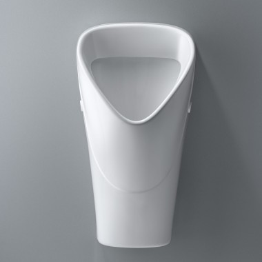Geberit Renova trigonal urinal som er lett å rengjøre for lønnsomme installasjoner