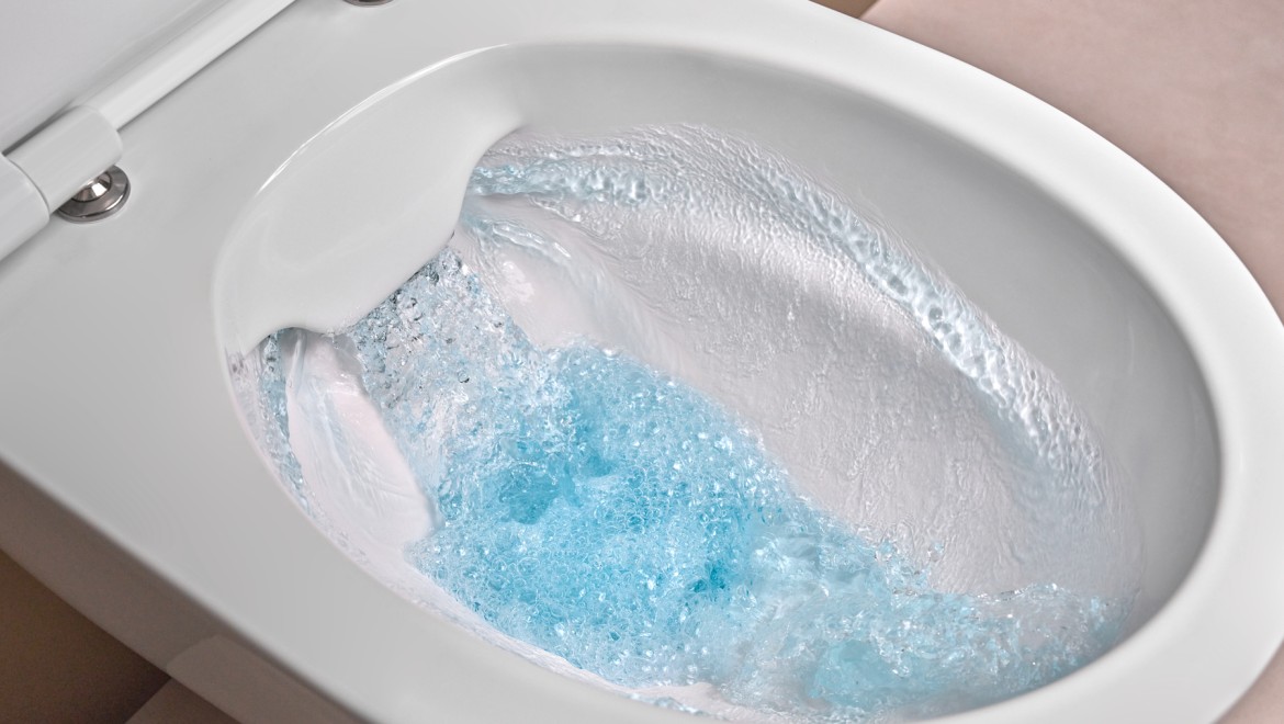 Rimfree® skylleteknologi i iCon toalettet Rimfree® skylleteknologi i iCon toalettet