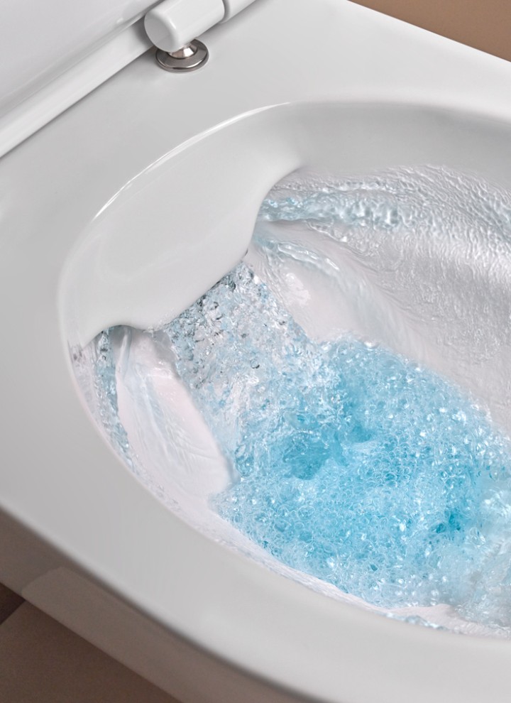 Toalett uten skyllekant