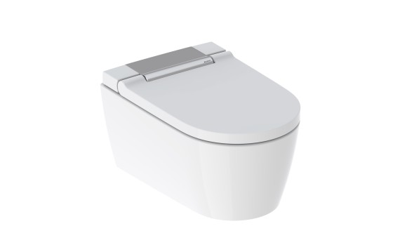 Geberit AquaClean Sela med krom designdeksel Geberit AquaClean Sela med krom designdeksel