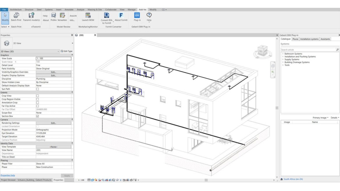 Produktstrukture i katalog modulen i Autodesk® Revit®