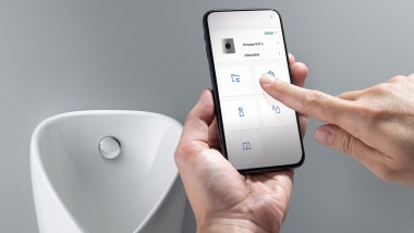 Geberit Control app oversikt