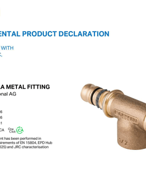 EPD — Geberit Mepla Metal Fitting EPD — Geberit Mepla Metal Fitting