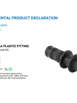 EPD — Geberit Mepla Plastic Fitting EPD — Geberit Mepla Plastic Fitting