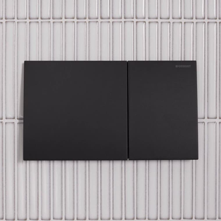Geberit Sigma70 svart betjeningsplate Geberit Sigma70 svart betjeningsplate