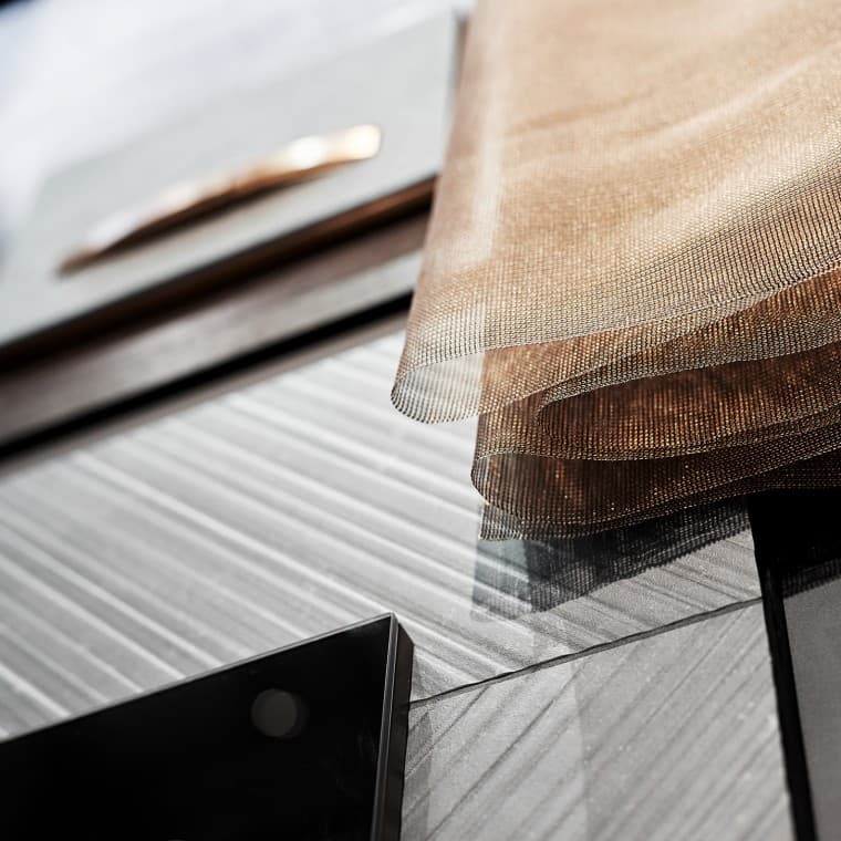 Betjeningsplaten Sigma 50 med knapper i rose gull Betjeningsplaten Sigma 50 med knapper i rose gull