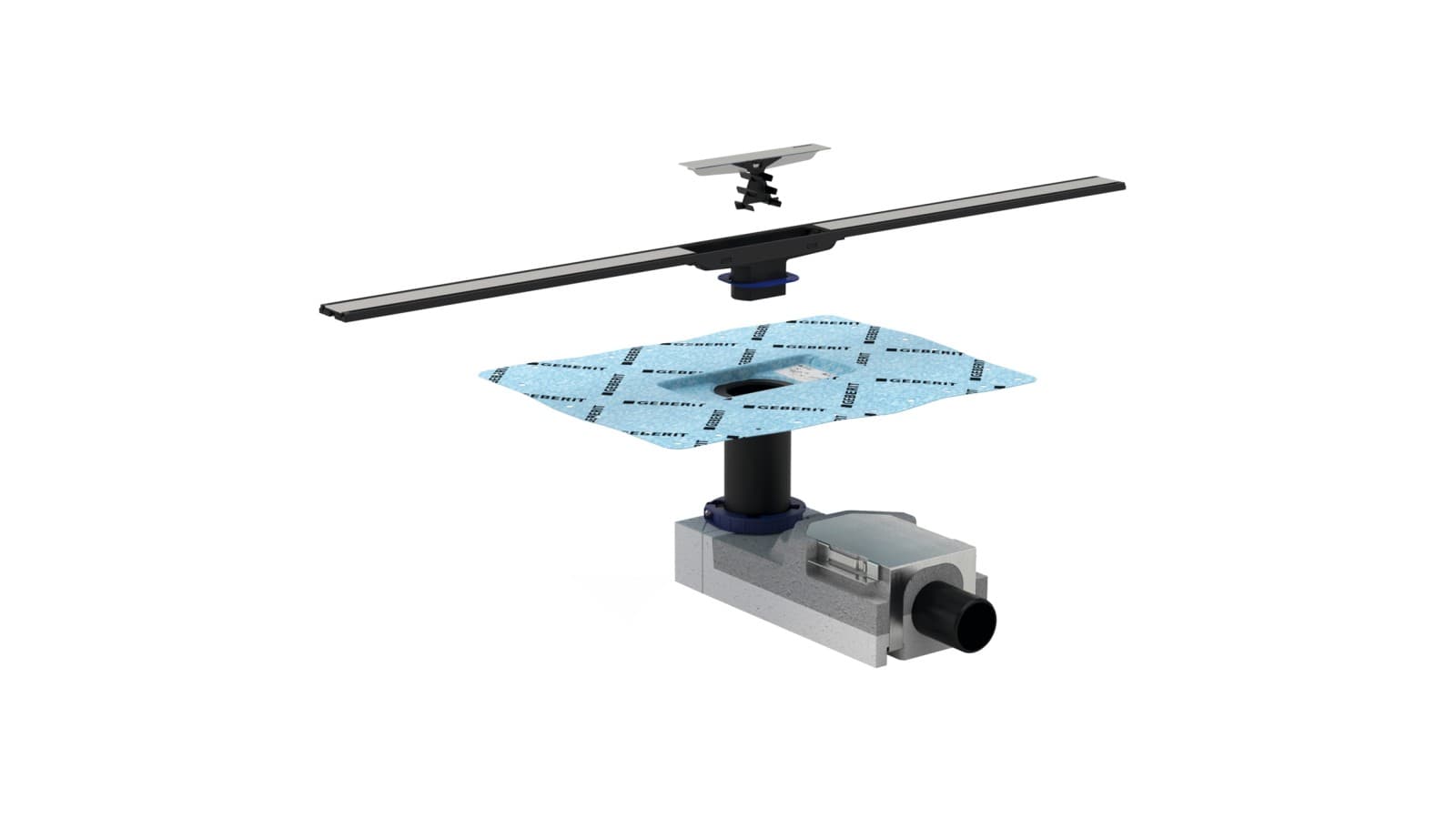 Installation set for Geberit CleanLine20 Installation set for Geberit CleanLine20