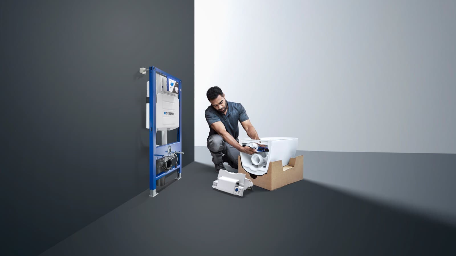 Enkel installasjon av Geberit AquaClean Enkel installasjon av Geberit AquaClean