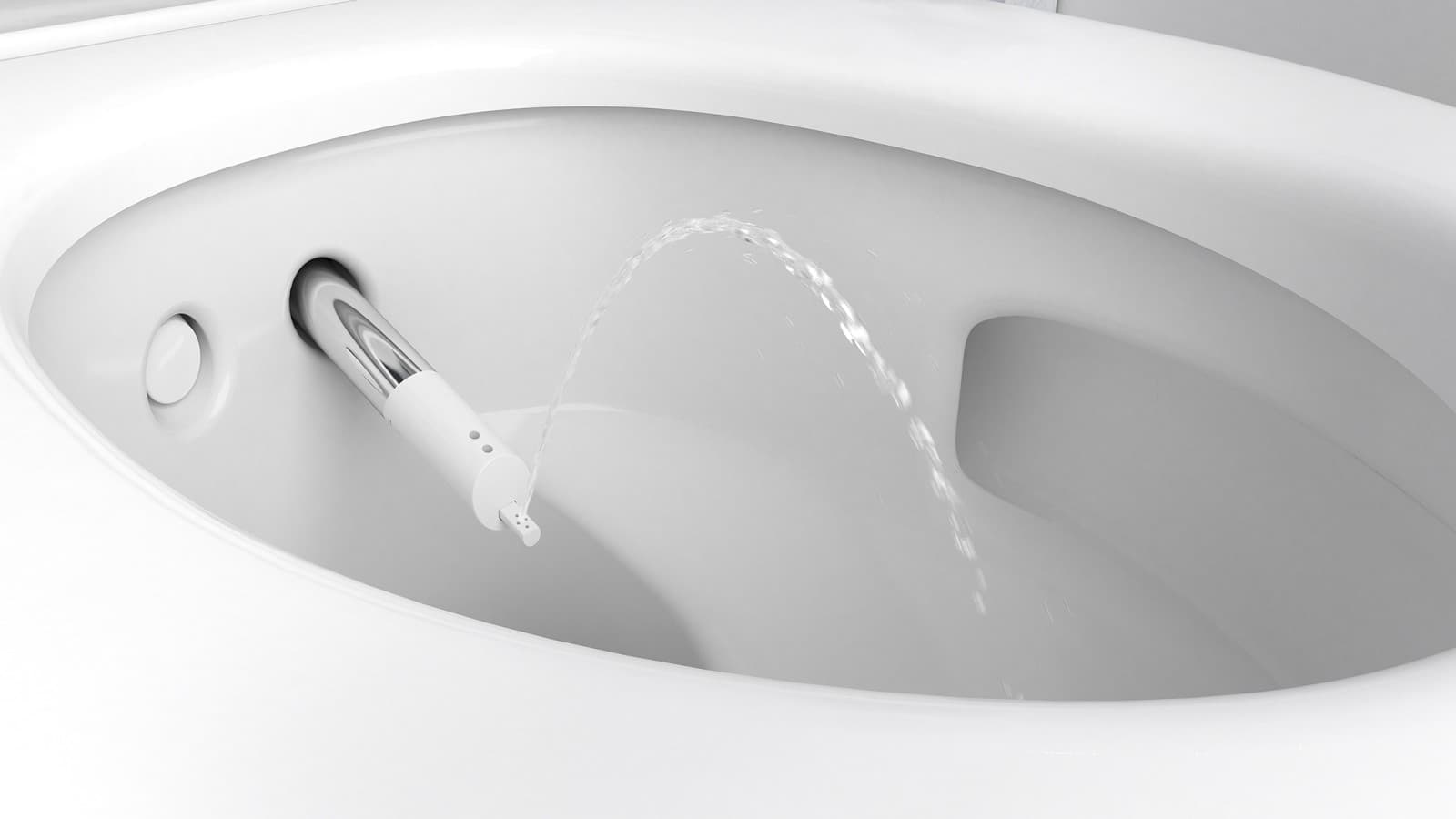 Geberit AquaClean Mera dusjtoalett - dusjstråle