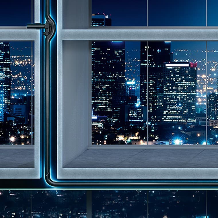 Geberit PE SuperTube – det plassbesparende systemet Geberit PE SuperTube – det plassbesparende systemet