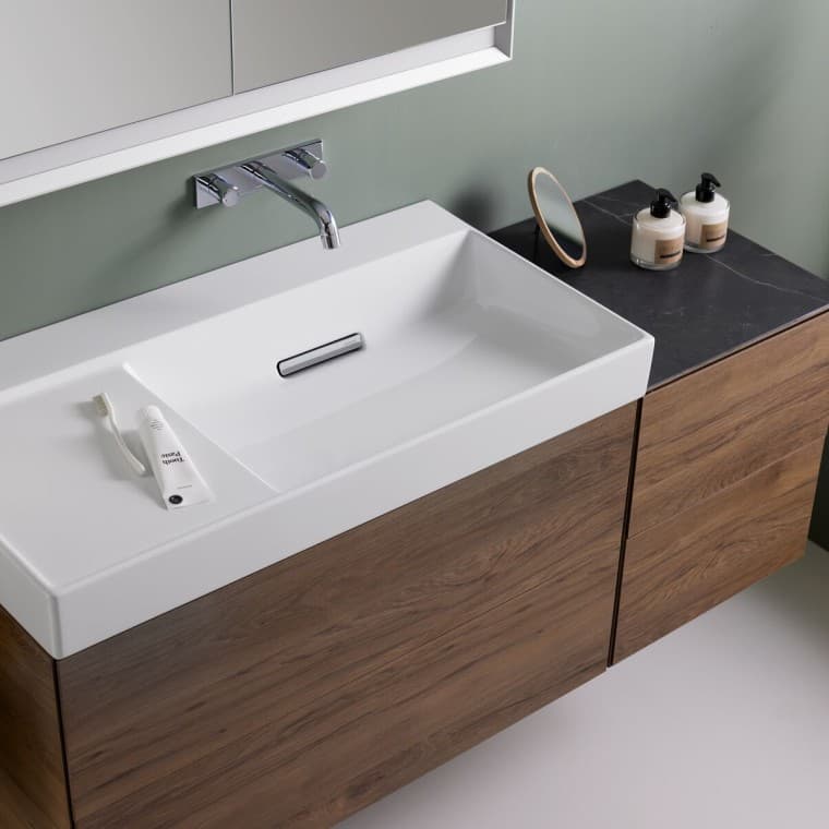 Geberit ONE møbler i valnøtt Geberit ONE møbler i valnøtt