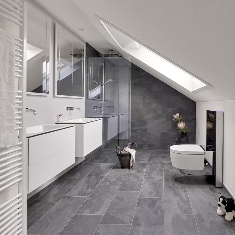 Loftet etter oppussingen Loftet etter oppussingen