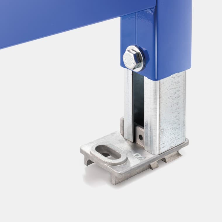 Fotplate med hulrom Fotplate med hulrom