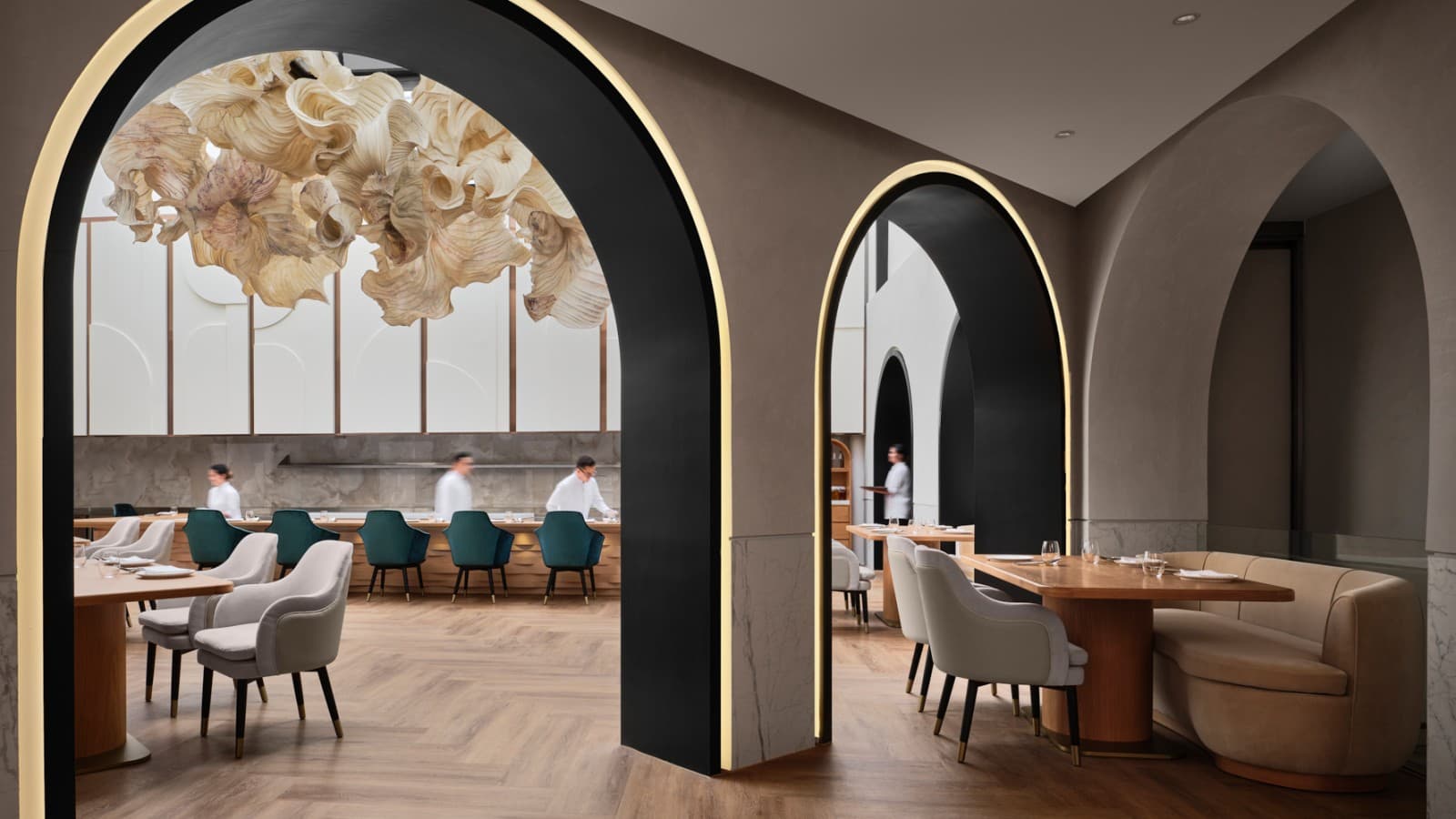 Gourmetrestauranten Born i Singapore er et designikon både innvendig og utvendig (© Owen Raggett). Gourmetrestauranten Born i Singapore er et designikon både innvendig og utvendig (© Owen Raggett).