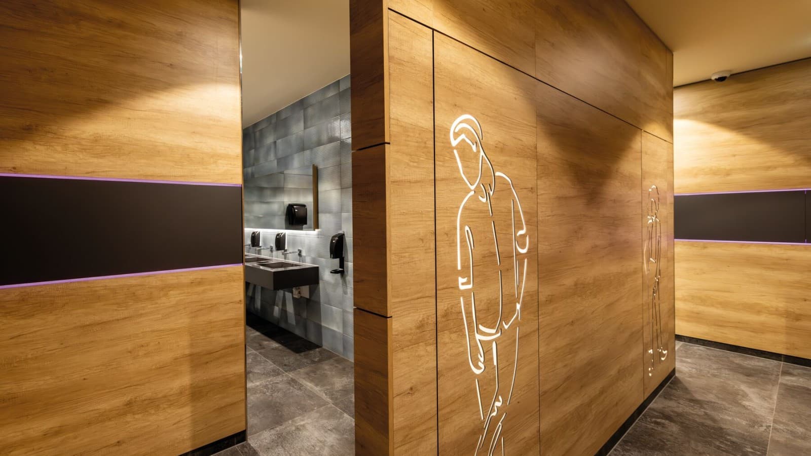 Inngang til herre toalettet Inngang til herre toalettet