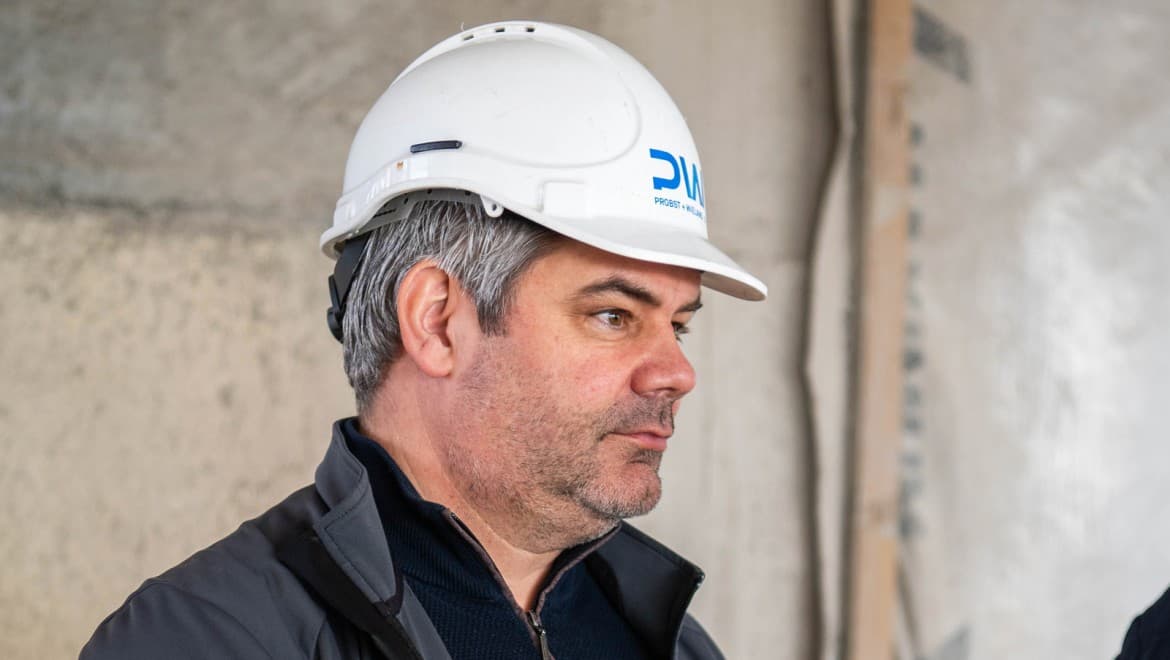 Michael Zenhäusern, prosjektleder hos Probst + Wieland Michael Zenhäusern, prosjektleder hos Probst + Wieland