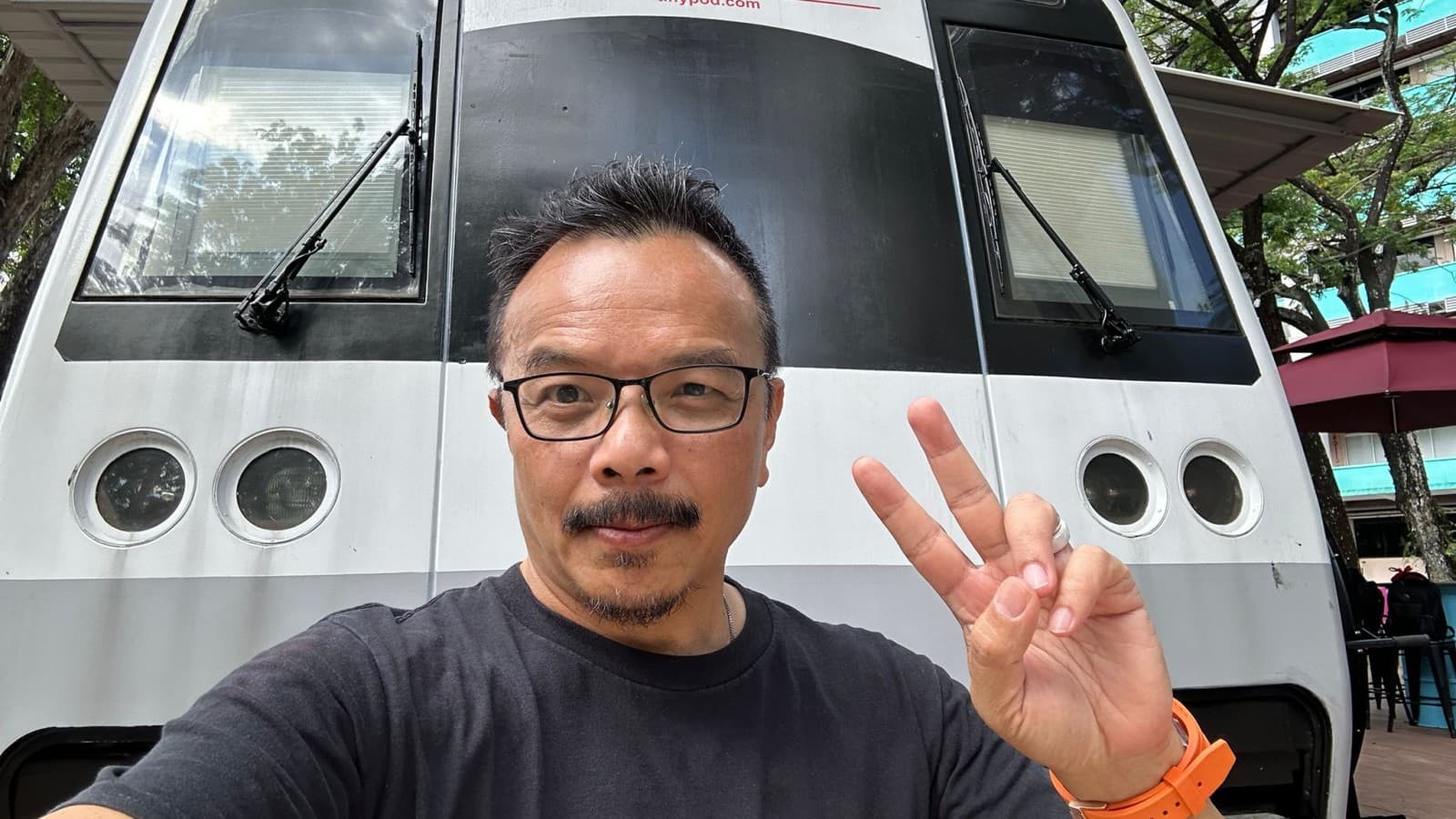 Fascinert av tanken på å leve enkelt og effektivt: hotelleier Liang Chiang Seah (© Liang Chiang Seah) Fascinert av tanken på å leve enkelt og effektivt: hotelleier Liang Chiang Seah (© Liang Chiang Seah)