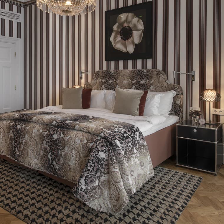 Hotellrom, Grand Hôtel Stockholm (© Andy Liffner) Hotellrom, Grand Hôtel Stockholm (© Andy Liffner)