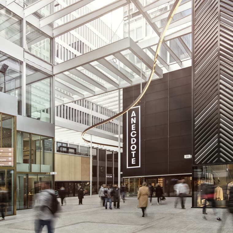 Innsiden av The Circle i Zurich (© Flughafen Zürich AG) Innsiden av The Circle i Zurich (© Flughafen Zürich AG)