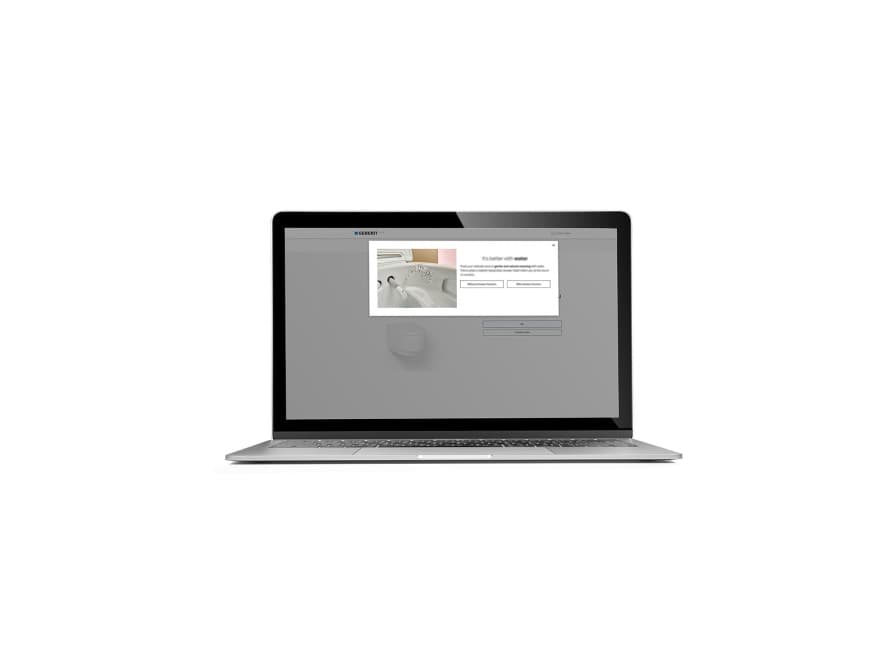 Ideas for the WC and actuator plate in the Geberit product finder