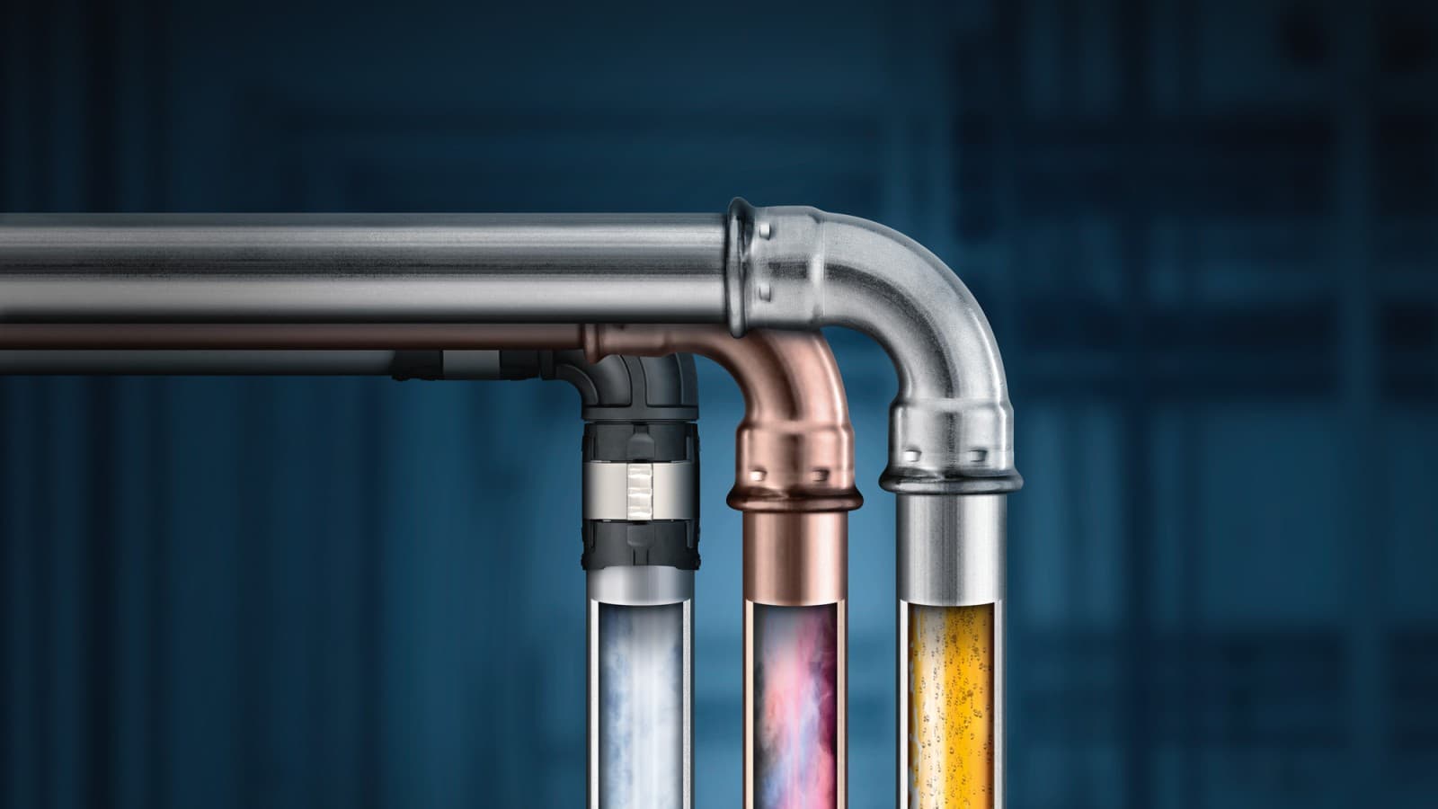 Geberit PipeSelect gir raske svar på spørsmål om bestandighet. Geberit PipeSelect gir raske svar på spørsmål om bestandighet.