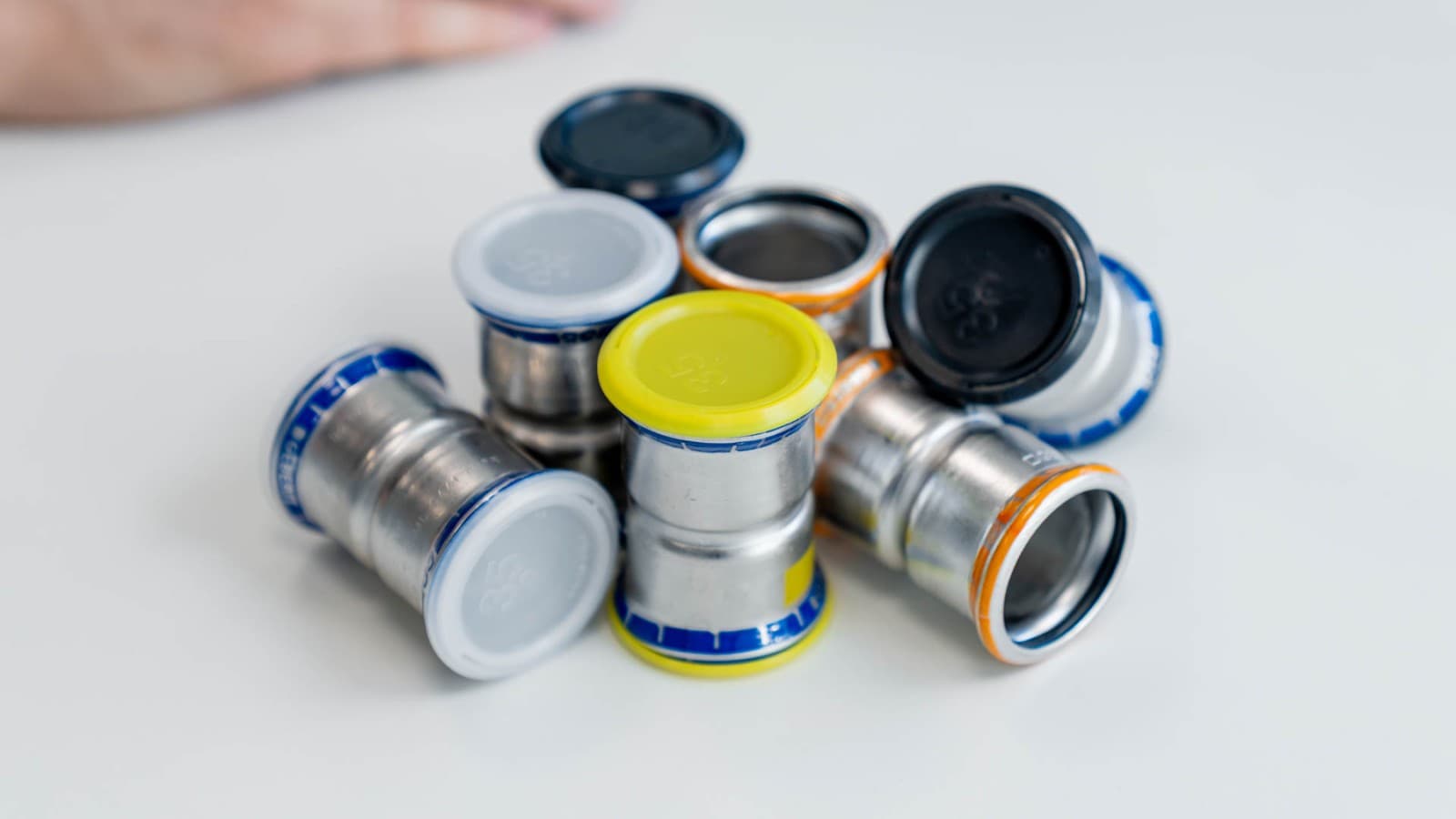 Utvalg av Geberit-rørsystem i Geberit PipeSelect. Utvalg av Geberit-rørsystem i Geberit PipeSelect.