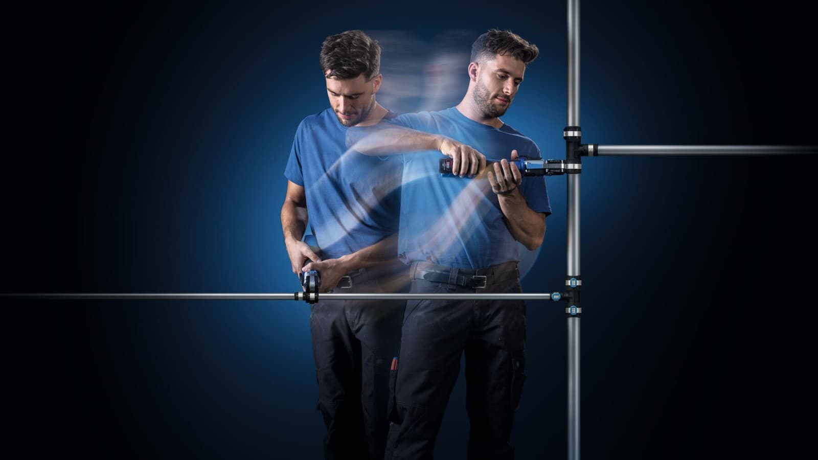 Enkel installasjon med Geberit FlowFit Enkel installasjon med Geberit FlowFit