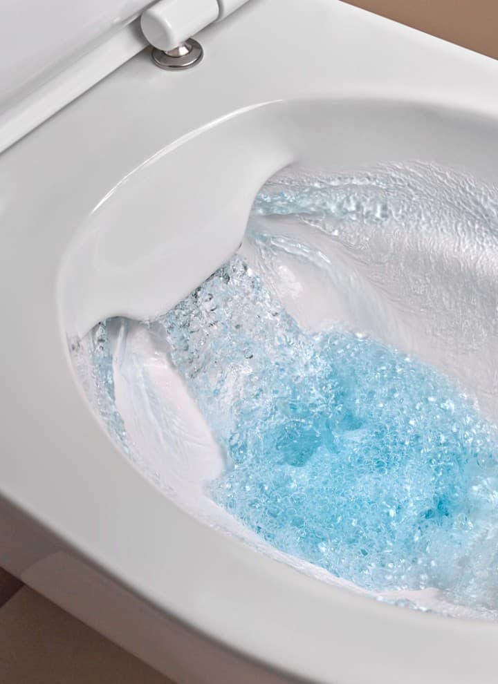 Toalett uten skyllekant Toalett uten skyllekant