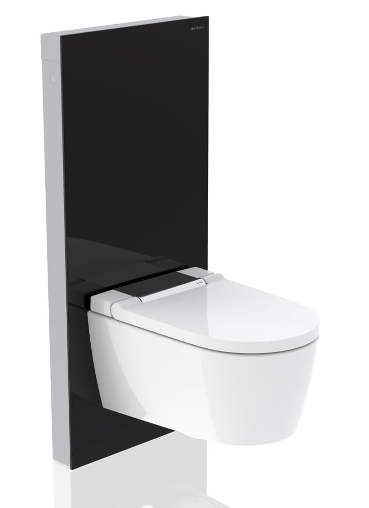 Geberit Monolith Plus toalettmodul med dusjtoalettet Geberit AquaClean Sela Geberit Monolith Plus toalettmodul med dusjtoalettet Geberit AquaClean Sela